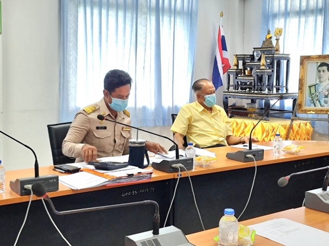 ประชุมคณะกรรมการสนับสนุนการจัดทำแผนพัฒนาท้องถิ่นองค์การบริหารส่วนตำบลมะขามเตี้ย ครั้งที่ 1 /2565