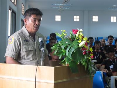 โครงการฝึกอบรมทบทวนและเพิ่มจำนวนสมาชิก อปพร.                             อบต.มะขามเตี้ย