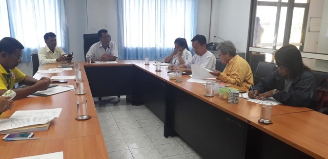 การประชุมคณะกรรมการศูนย์บริการและถ่ายทอดเทคโนโลยีการเกษตรประจำตำบลมะขามเตี้ย