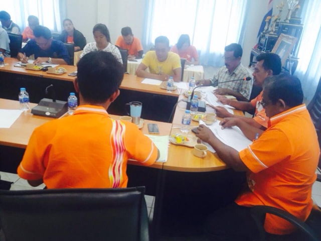 ประชุมเตรียมความพร้อมในการจัดการแข่งขันกีฬาตำบลต้านยาเสพติด ประจำปี 2561